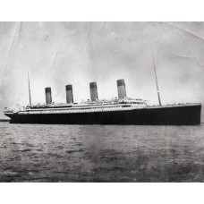 Пазл Титаник выходящий в море размеры до 60×90см, 1536эл.