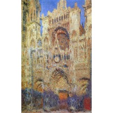 Пазл Руанский собор,портал и башня Сен-Ромен,1893г. размеры до 60×90см, 1536эл.
