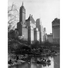 Пазл Вид на озеро в Центральном парке,март1938г  размеры до 60×90см, 1536эл.