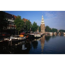 Пазл Набережная Амстердама. размеры до 60×90см, 1536эл.