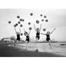 Пазл Танец с мячами на Лонг Бич.1932г. размеры до 60×90см, 1536эл.