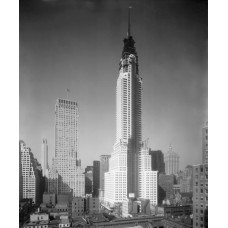 Пазл Строительство Крайслер билдинг 1929г. размеры до 60×90см, 1536эл.