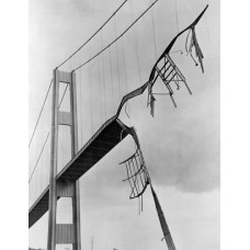 Пазл Разрушение Вашингтонского моста,1940г. размеры до 60×90см, 1536эл.