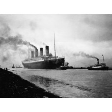 Пазл Вывод Титаника на ходовые испытания  размеры до 60×90см, 1536эл.