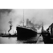 Пазл Титаник идущий из Саутгемптона,Ирландия 1912 размеры до 60×90см, 1536эл.