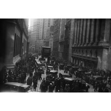 Пазл Люди и машины на Уолл Стритт, 1929г. размеры до 60×90см, 1536эл.