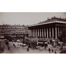 Пазл Парижская Фондовая биржа,1880г. размеры до 60×90см, 1536эл.