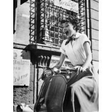 Пазл Одри Хепберн в <Римских каникулах>. размеры до 60×90см, 1536эл.
