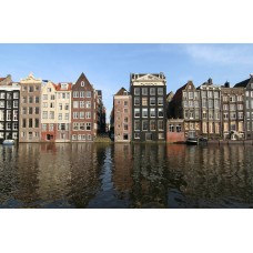 Пазл Отражение в воде.Амстердам. размеры до 60×90см, 1536эл.