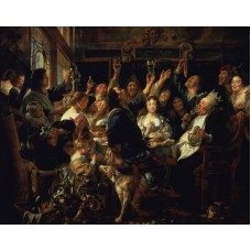 Пазл Jacob Jordaens-2 размеры до 60×90см, 1536эл.