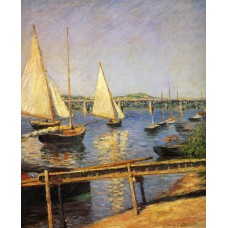 Парусные лодки. 1888