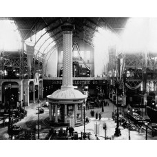Пазл Главная элетрическая башня в свете,1893г. размеры до 60×90см, 1536эл.