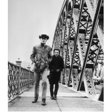 Пазл Дастин Хофман и Йон Войт в <Полуночный ковбой>.1969г. размеры до 60×90см, 1536эл.
