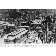 Пазл Пробка в Чикаго, 1909г. размеры до 60×90см, 1536эл.