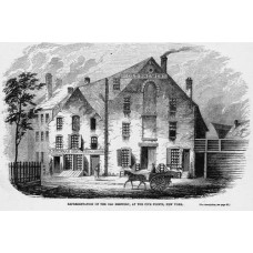Пазл Старый пивоваренный завод в Нью-Йорке,1850г. размеры до 60×90см, 1536эл.