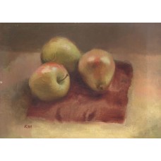 Яблоки и груша,1940г.