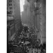 Пазл Толпа на Уолл Стритт после краха фондового рынка в 1929г. размеры до 60×90см, 1536эл.