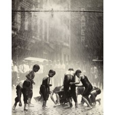 Пазл Мальчишки собирающие монеты на улице,Нью-Йорк. размеры до 60×90см, 1536эл.