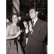 Пазл Элизабет Тэйлор и Стэнли Донен,1951г. размеры до 60×90см, 1536эл.