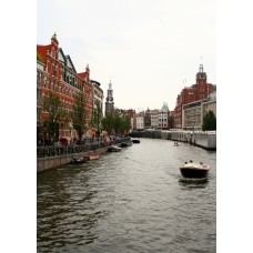 Пазл Здания на Амстердамском канале. размеры до 60×90см, 1536эл.