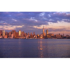 Пазл Вид на Манхэттен с Гудзона. размеры до 60×90см, 1536эл.