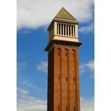 Пазл Венецианская башня в центре Барселоны. размеры до 60×90см, 1536эл.
