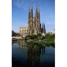 Пазл Церковь Семейства Sagrada.Барселона. размеры до 60×90см, 1536эл.