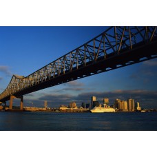 Пазл Новоорлеанский мост. размеры до 60×90см, 1536эл.