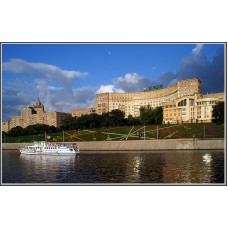 Пазл По Москве-реке размеры до 60×90см, 1536эл.