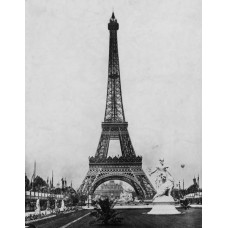 Пазл Эйфелева башня на Всемирной выставке,1890-е. размеры до 60×90см, 1536эл.