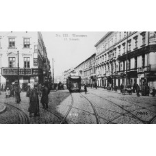 Пазл Трамвай на улице Варшавы. размеры до 60×90см, 1536эл.