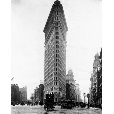 Пазл Flatiron Building,1900-е. размеры до 60×90см, 1536эл.